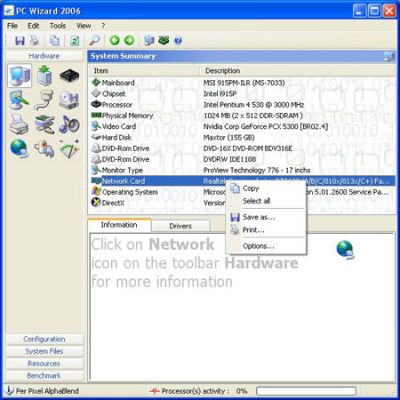 PC Wizard 2008 1.80:     