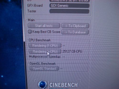 Skulltrail:    Cinebench