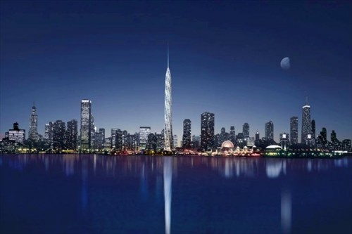 Chicago Spire: -     