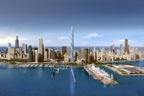 Chicago Spire: -     