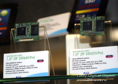 CeBIT 2008:  SSD-  A-DATA