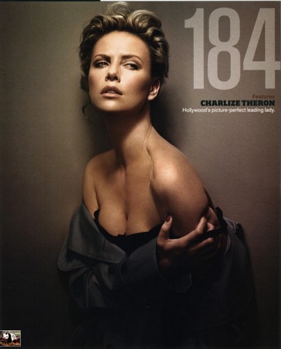   (Charlize Theron)   GQ  W Magazine