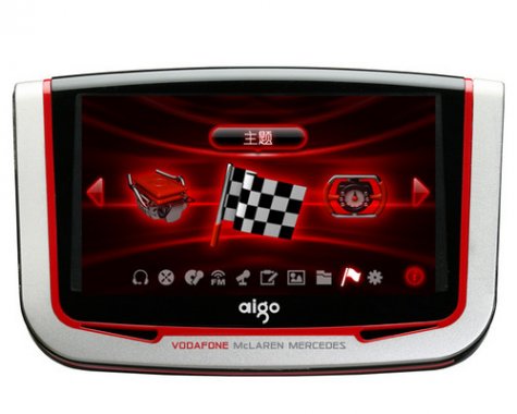 Aigo Vodafone McLaren Mercedes MP5 player (MP5-MK3510)