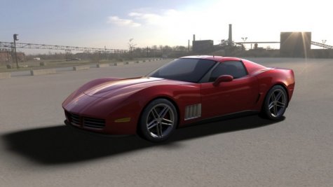 Chevrolet Corvette C3R 2009