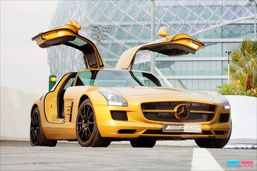 Mercedes-Benz SLS AMG Desert Gold