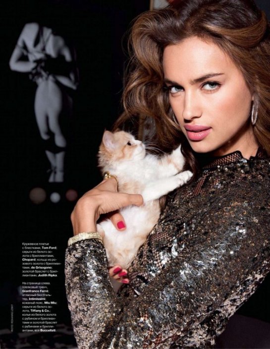   (Irina Shayk)   Tatler