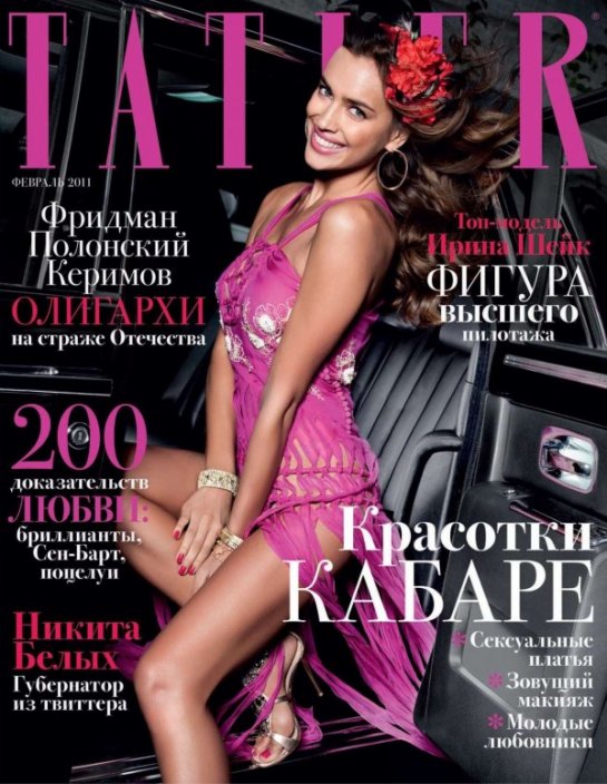   (Irina Shayk)   Tatler